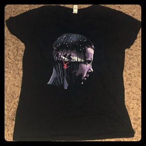 Black Stranger Things tee